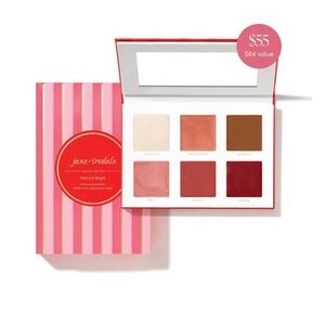 NIB Jane Iredale Merry & Bright Multiuse Face Palette